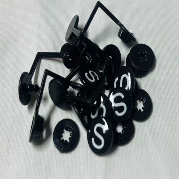 Supermarkets Compatible With EAS Systems Clothing Label Tags Durable Security Solutions For Retail Inventory Management