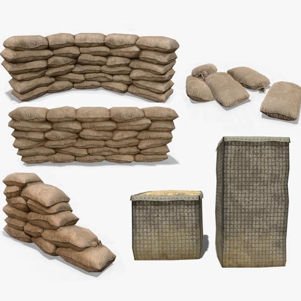Barreiras militares defensivas da porta do perímetro 4mm da beira do exército