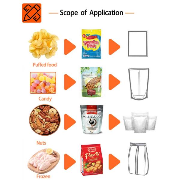 Doypack Packaging Machine Preserved Fruit And Candied Fruit Raisins Premade Bag Packing Machine Pouch Bag Packing Machine
