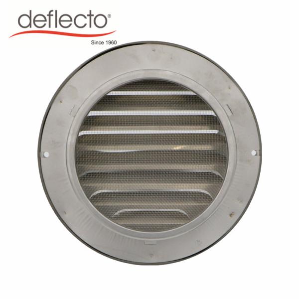 Stainless Steel Air Vent Outlet Wiredrawing Vent Cap 160mm Diameter ISO Approved