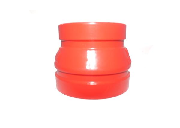 FM UL CE Approved Ductile Iron Grooved Pipe Fittings Flexible Grooved Coupling