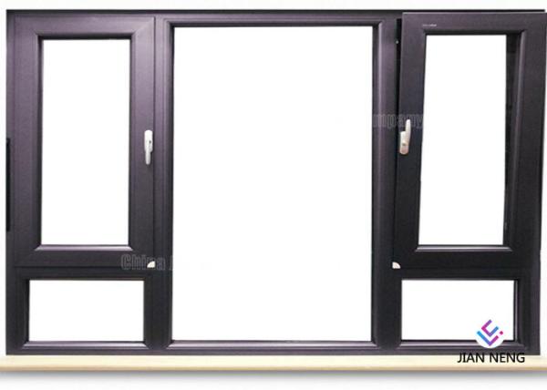 Tilt  And Turn Open Aluminium Casement Windows For Home Hotel