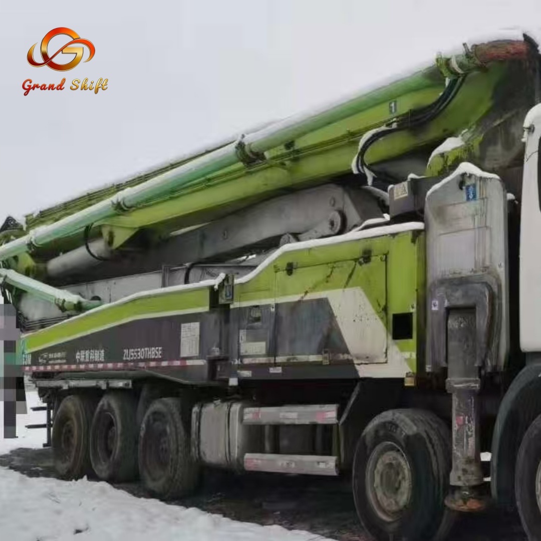 2013 Used Zoomlion 63m Concrete Pump Truck with Scania G470 Chassis for High Pumping Efficiency