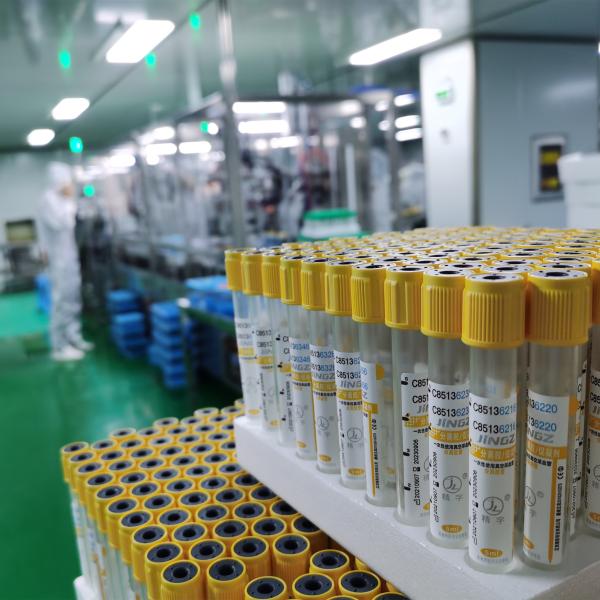 Медицинская гелевая тромбоактиваторная трубка стеклянная / PET Vauum трубка для сбора крови 2 мл-10 мл