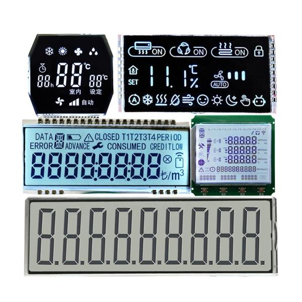 Driver IC HT1621 14Segment 16Segment 7 Segment Lcd Display Liquid Crystal Display Custom Black Va Tn Stn Lcm Monochrome