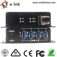 Prolongateur de fibre optique USB 2.0 à 4 ports