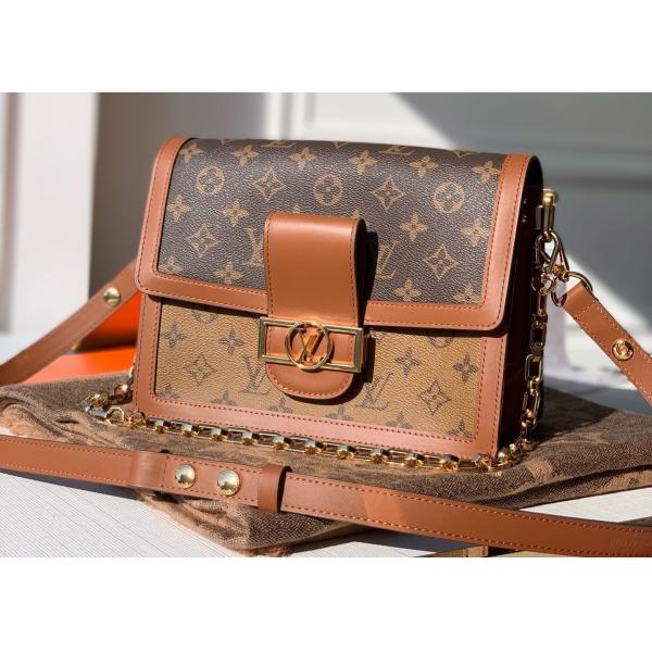 Brown Monogram Crossbody Bag