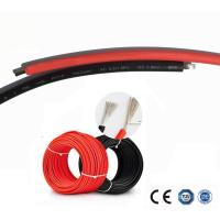 Halogen Free Single Core Solar Cable , Non Toxic 6mm2 Solar Photovoltaic Cable