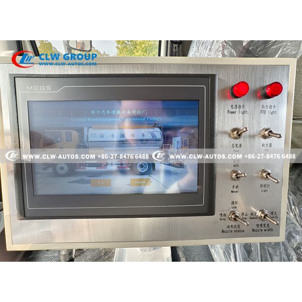 FAW J6L 350HP 12000L 4X2 Intelligent Asphalt Distributor Truck with Thermal Oil Heating System
