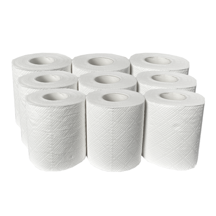 Custom Logo Multifunctional Soft Toilet Paper Rolls Standard Size Manufactured by Toalet Paper