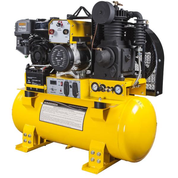 Генератор сварщика GENWELD WAG200A портативный с выходом 5Kw /240/120V вспомогательным
