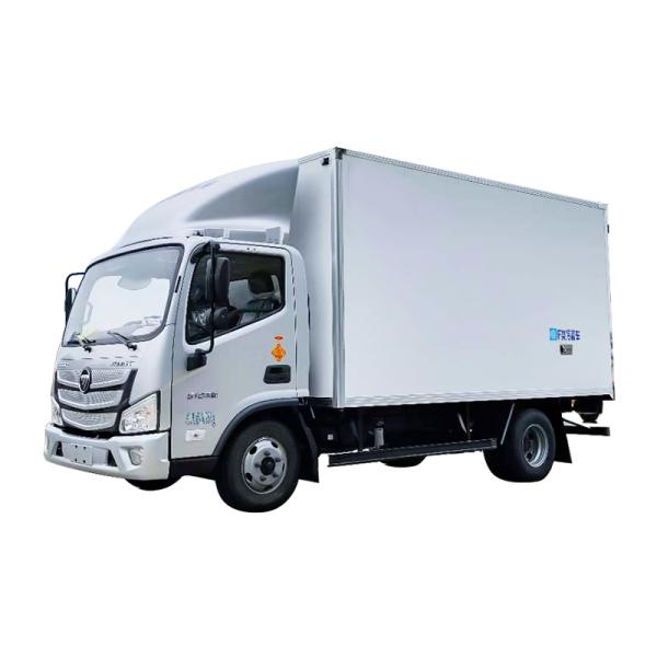 150 250hp Euro 3 Small Foton Refrigerated Transport Truck for Cold Chain Transport of Fresh Vegetables