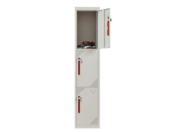 2 cacifos de aço verticais do vestuário da porta para o escritório/escola/hotel/hospital
