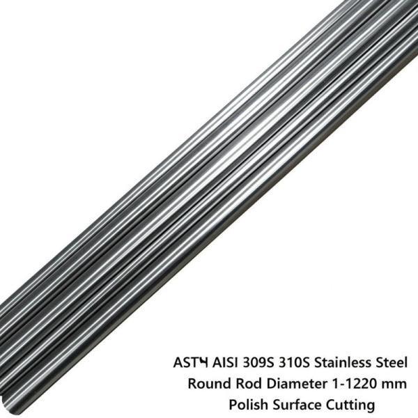 ASTM AISI 309S 310S Rodas redondas de acero inoxidable Diámetro 1-1220 mm Cortar la superficie polaca