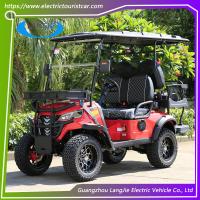 Carrinhos de golfe elétricos com 4 lugares e 25% de capacidade de escalada