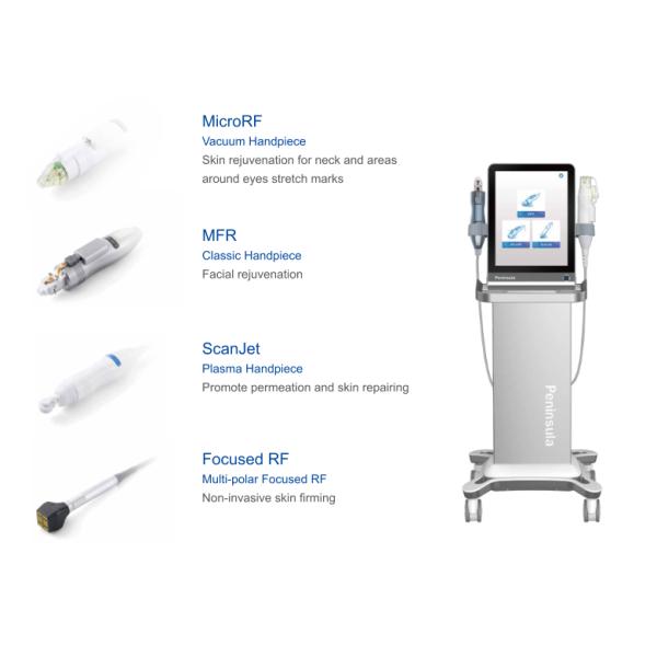 Peninsula Microneedling Fractional Rf Radio Frequency Collagen Regeneration Skin Tightening Machine