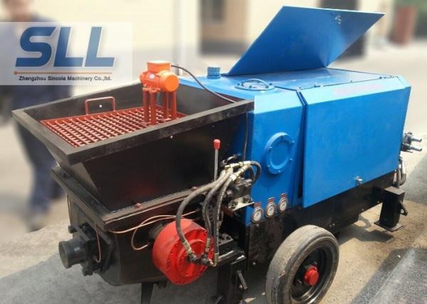 Customization Large hopper Electric Mini Concrete Shotcrete Pump including vibrate machine