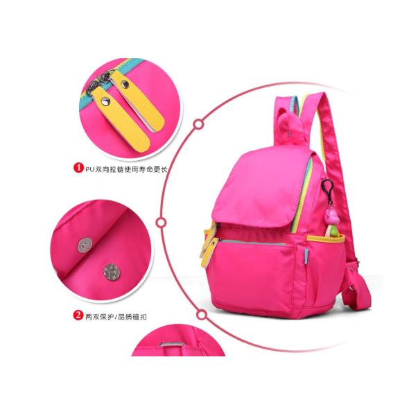 Campus shoulder bag cute female schoolbag backpack burdens spinal care package for children