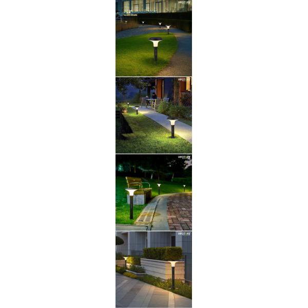 Bright Solar Lawn Lamps For Outdoor Back Yard Lighting Exterior Good Quality