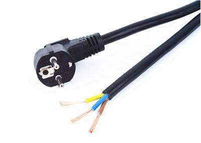 European 3pin power cord no end cabale availavle UL ,RHOS ,CE and so on 1m/2m/3m