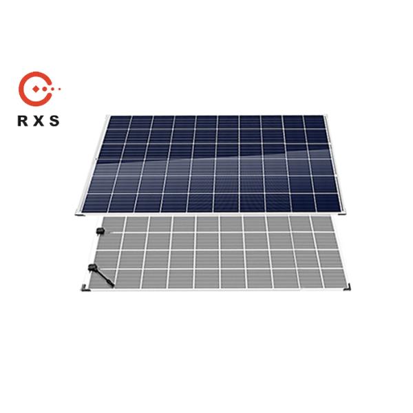 тип двойное стекло поли модуля PV фотоэлементов 275W поликристаллического прозрачный чистки собственной личности покрытое