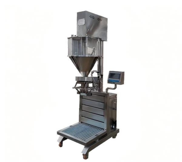 CE Certificated LC-FXC25-700 10kg 25kg 30kg Bag-Clamping And Weighing Flour Spice Powder Packaging Machine