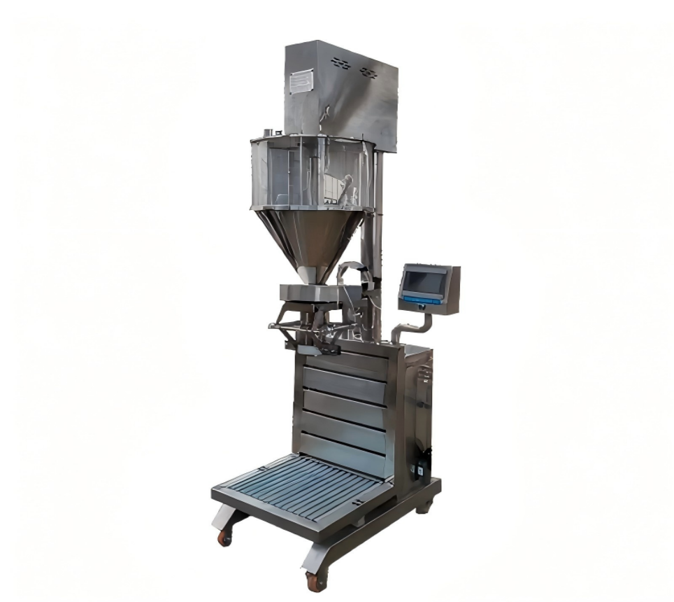 CE Certificated LC-FXC25-700 10kg 25kg 30kg Bag-Clamping And Weighing Flour Spice Powder Packaging Machine