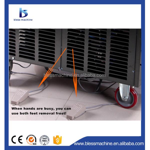 Automatic Defrost Button for 23 Years Cold Stone Marble Slab Top Fry Ice Cream Machine