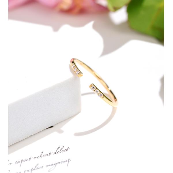 Отверстия звенят кольца с бриллиантом золота 18K 0.05ct 1gram подгоняло размер