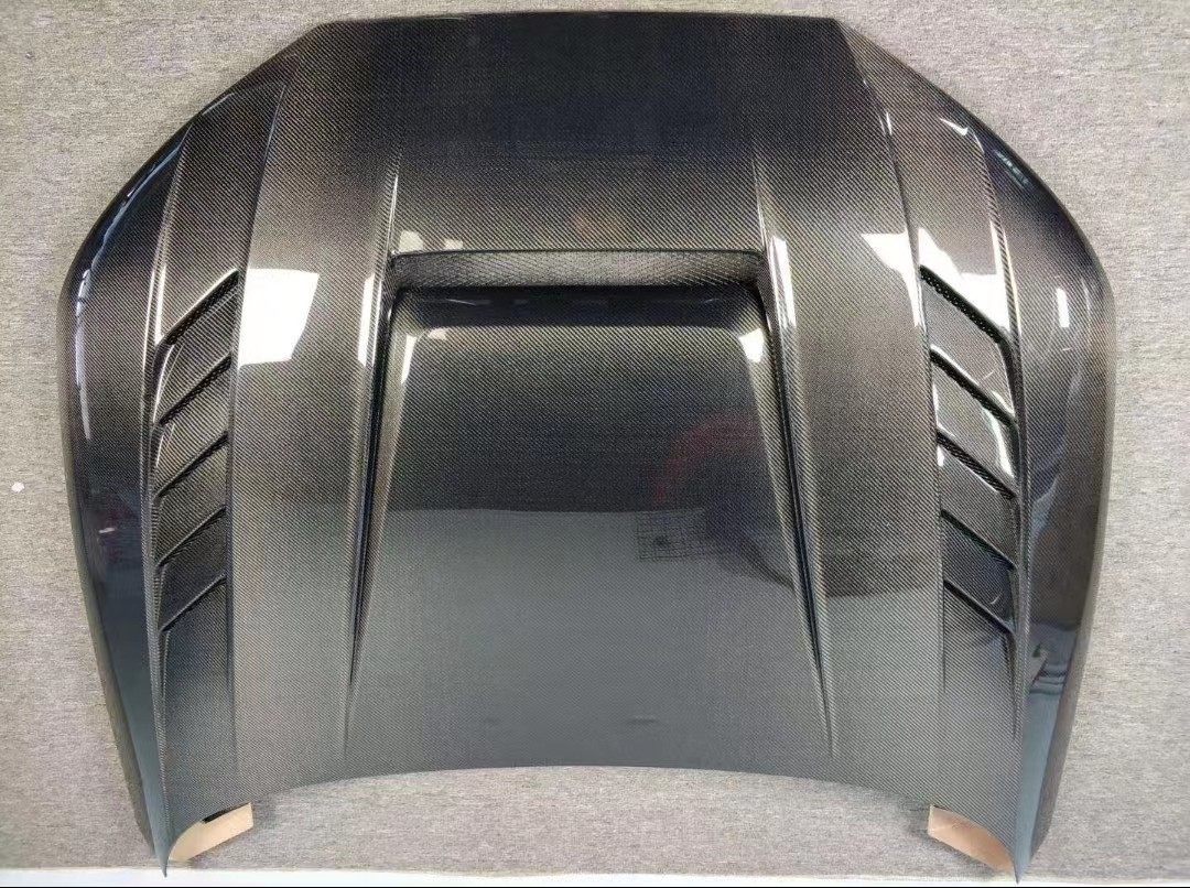 Modified Carbon Fiber Cover for Audi A4 B9 RS4 S4 Engine Single/Double-Sided Material