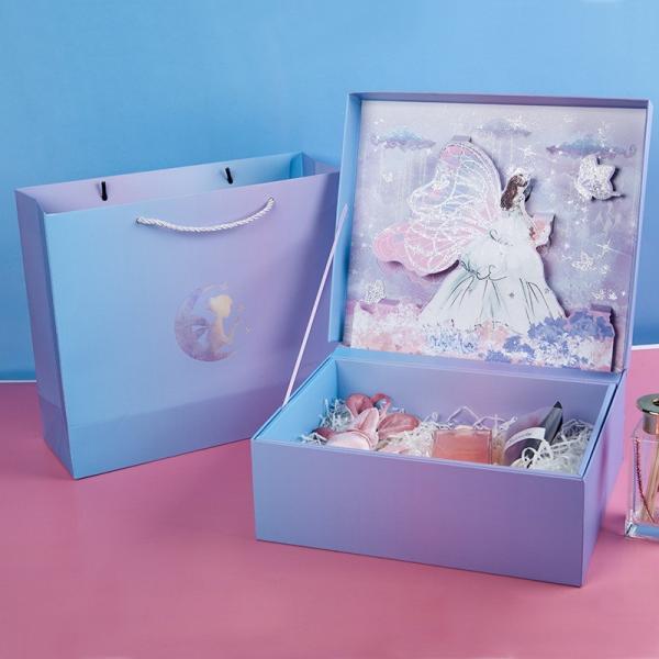 Creative Gift Box 3D Stereo Large Gift Box Cosmetic Bag Packaging Box Valentine'S Day Gift Box
