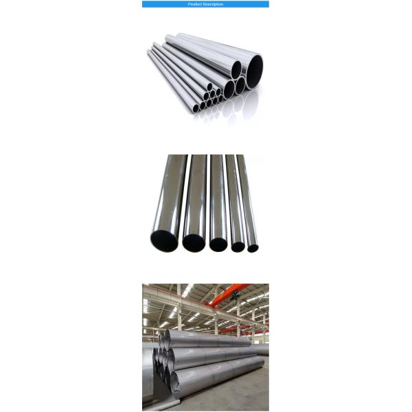 Tube sans couture 022Cr19Ni10 0Cr18Ni9 d'acier inoxydable/tuyau d'acier d'ASTM 304L 304/acier inoxydable de tube