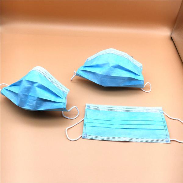 Anti Dust Disposable Non Woven Face Mask / Security Protection Adult Face Mask