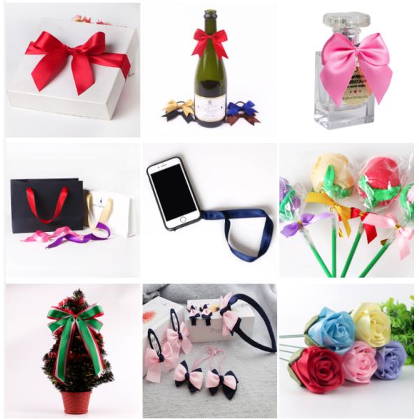 196 цветов 19 мм однолинейная сатинная лента для бутылок и фестивальных украшений MSD продает