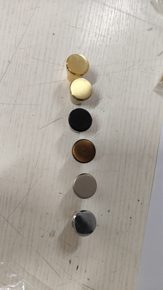 Modern Bronze Tapered Drawer Handles Zinc Alloy Cabinet Door Furniture Knobs for Kitchen & Bathroom Wardrobe & Dresser Use