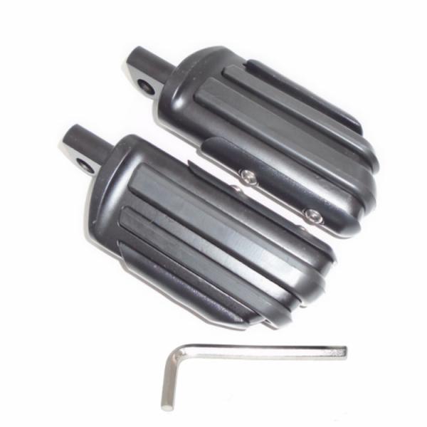 Make Sample Black Adjustable Motorcycle Highway Footrest Foot Pegs for Harley Davidson