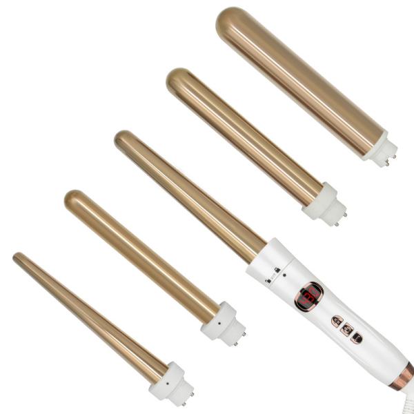 5 в 1 завивая палочке заменимом 49W со шнуром шарнирного соединения 360 градусов