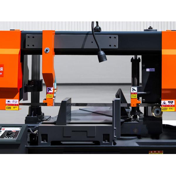 GZ4240 Máquina de aserrar bandas metálicas de ángulo universal para tuberías redondas de acero cuadrado