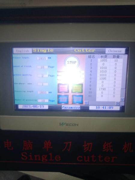 Electric Driven Basket Down 25kw 1400mm Auto Stacker Machine