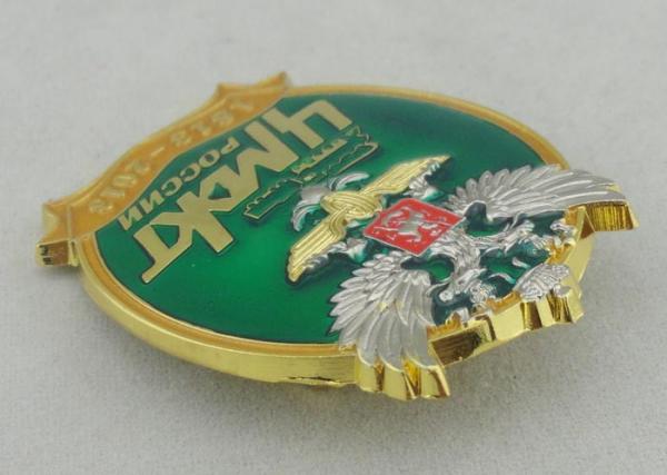 Zinc Alloy / Brass / Copper Ford transparenEnamel Medal, Custom Back Side Curved Medals for Swimming, Football, Marathon