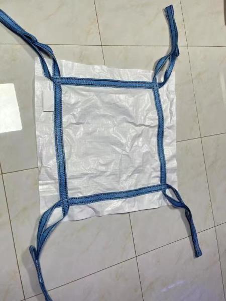 500-3000kg 100% PP Portland Cement Reinforced Sling Bag Safety 5:1 For Cement