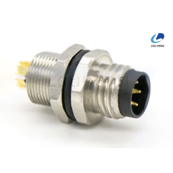 Panel Circular Connector Cable Assembly With Temperature Range Minus 25 Celsius to Plus 85 Celsius Connection for Industrial