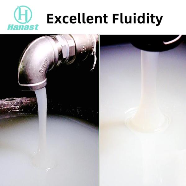 100:2 Moment de l'industrie Momentive Caoutchouc de silicone vulcanisable au platine Caoutchouc liquide pour moule en résine PU