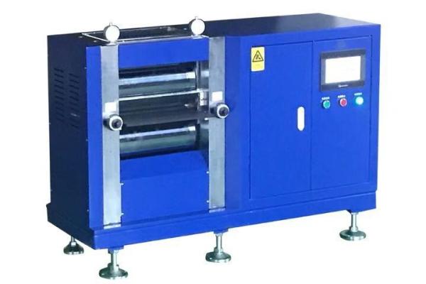 Hydraulic balanced electric roll press machine for Battery Electrode