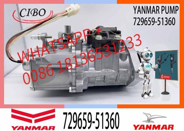 Diesel Engine Parts Fuel Pump 4TNV88 Engine Fuel Injection Pump 729659-51360