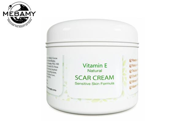 O removedor de Mark de estiramento do creme dos cuidados com a pele da vitamina E do óleo apaga cicatrizes para a cara/pescoço