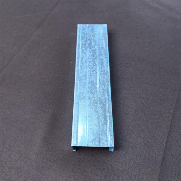 Customized Ceiling Profile Steel Metal Furring Channel C Stud U Track For Suspended Ceiling Grid