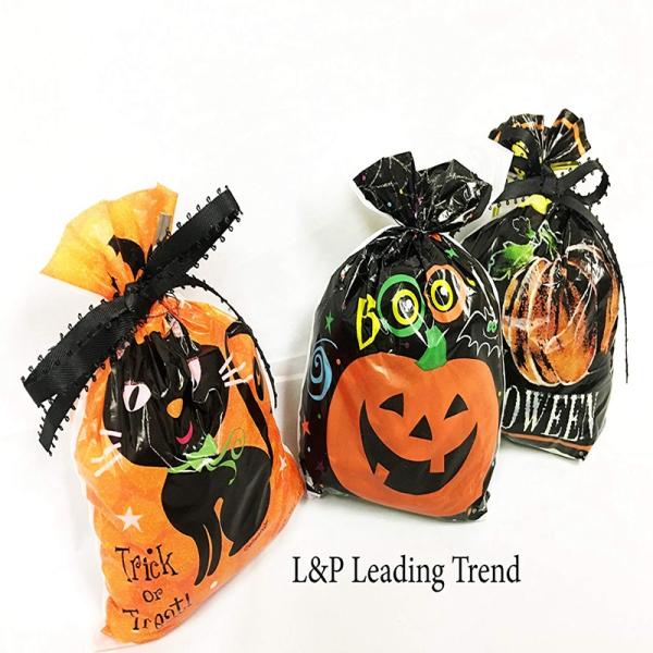 Gravure печатая тыкву PP хеллоуина PE кладет 30 микронов в мешки для конфеты