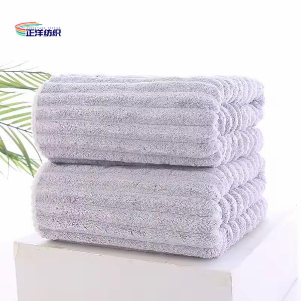 Microfiber Bath Towel King Size Bath Towel 80x180cm Soft Smooth Fluffy Fleece Adult Bath Towel
