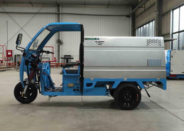 1-4 Cubic Meter Water Cooled Pure Electric Small Garbage Truck